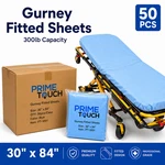 50 Pcs Disposable Fitted Stretcher Gurney Sheets 30"X84" Medical Transportation. Fixed Price $64.99.