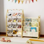 Oenalw Wooden Toy Storage Organizer Kids Bookshelf 12 Bins Child. Fixed Price $116.54.