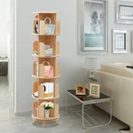 5 Tier 360 Rotating Bookshelf Bookcase Storage Freestanding Display Rack. Fixed Price $122.82.
