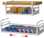 2PACK Under Shelf Basket Organizer, Adjustable Cabinet Storage, H.... Fixed Price $67.99.