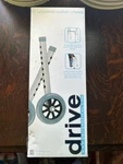 Drive Medical 5" Adjustable Universal Walker Wheels Non-skid, Converts. Fixed Price $19.99.