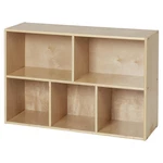 BACK2SCHOOL Express Sleekline 5-COMPARTMENT Storage Cabinet Starter Kids. Fixed Price $171.81.