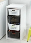 Short Sliding Bin Cube White - Brightroom Storage Shelf Indoor Target. Fixed Price $20.00.