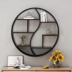 Buckthorn Industrial Circular Hanging Wall Shelf By Christopher Knight Home.... Fixed Price $234.71.