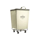 Seville Classics Large Commercial Heavy Duty Rolling Steel Frame Laundry Hamper. Fixed Price $122.77.