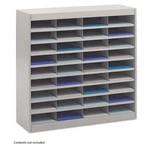 Safco Steel/fiberboard E-z Stor Sorter Section 37.5X12.75X36.5 Gray 9221GRR. Fixed Price $685.06.