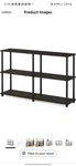 Furinno Turn-n-tube 3-TIER Double Size Storage Display Rack. Fixed Price $51.00.