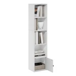 Furinno Luder 5-TIER Modern 5-CUBE With Cabinet, White. Fixed Price $94.89.
