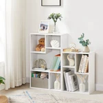 Wide Bookshelf Set, Fits 9.3" 10-12.8" Hardcovers, Cube Storage Bookcases, Fre. Fixed Price $117.99.