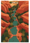 Poster Emlil Oasis Morocco. Fixed Price $186.00.