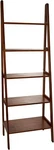 Tall Mid Century Modern 5 Tier Bookcase Open Ladder Furniture Bookshelf Display. Fixed Price $129.99.