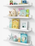 Forbena Floating Nursery Shelves Wall, 24 Inches Long Bookshelf.... Fixed Price $57.16.