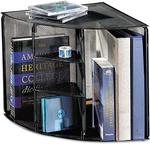 Eldon Rolodex Office Products 62630 Metal Mesh Corner Desktop Shelf Organizer. Fixed Price $64.99.