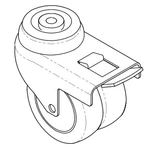 Midmark 641 Caster (4/CASE). Fixed Price $706.45.