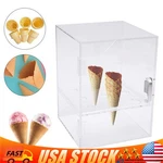 Ice Cream Cone Display/storage Case Cabinet Acrylic. Waffle & Wafer Holder. Fixed Price $55.23.