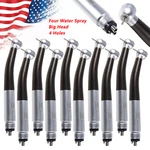 Skysea Dental High Speed Turbine Handpiece Push Button Spray Big Head 4HOLE. Fixed Price $175.00.