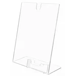 Deflecto 590601GR Sign And Business Card Holder, 8-1/2X11. Fixed Price $17.95.