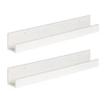 Kate And Laurel Levie 24 Inch 2-PACK Wood Floating Wall Shelf Picture Frame Hold. Fixed Price $61.41.