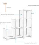 Tomcare Storage 6-CUBE Bookshelf Closet Organizer Shelves. Fixed Price $30.00.
