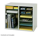 Safco 9420GR Literature Organizer 12 Compartment Gray. Fixed Price $112.86.