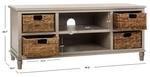 Safavieh Rooney Tv Unit, Reduced Price 2172784925 AMH5745D. Fixed Price $187.00.