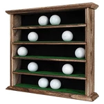 30 Golf Display Case Wall Rack Cabinet Holder Shelf, No Door, Balls. Fixed Price $46.78.