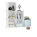 Simpdiy Bookshelf Storage Rack Organizer Large Capacity Assembled Clothes. Fixed Price $123.01.