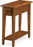 Haven Ridge End Table, Solid Wood, 1 Storage Drawer, Bottom Display Shelf. Fixed Price $129.00.