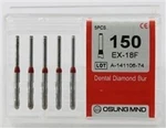 Dental Diamond Burs, Fine Grit Multi-use, Pcs/pk 150EX-18F. Fixed Price $15.95.