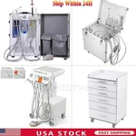 Portable Dental Mobile Delivery Unit Air Compressor 4HOLE/5 Drawers Trolley. Fixed Price $387.19.
