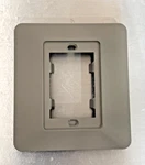 Amico Matte Gray Metal Cover Plate For Gas Outlets O-bakw-u. Fixed Price $9.95.