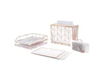 Brands Desktop Organizer Set Rose Gold (2104U00-01). Fixed Price $58.99.
