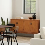 Wyndenhall Tierney Solid Hardwood 66 Inch Wide Rectangle Modern 4 Door.... Fixed Price $916.98.