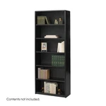 Safco Office Furniture 6-SHELF Value Mate Bookcase, Black 7174BL. Fixed Price $168.00.