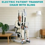 Irtme Electric Patient Lift Transfer Chair With Sling, Home Care Mobility Aid. Fixed Price $1620.99.