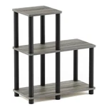 Furinno Turn-n-tube Wood Accent Decorative Shelf French Oak Gray/black. Fixed Price $42.02.