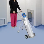 Oxygen Tank Cart Dolly Cylinder Freestanding Bottom Tray Trolley. Fixed Price $168.18.