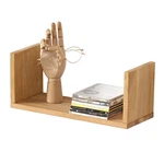 Homwoo Floating Shelf, Fas Grade Oak Solid Wood Bookshelf U Shape Fl.... Fixed Price $48.42.