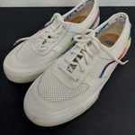 Sperry White With Rainbow Boat Shoes Women's Size 8.5 Low STS87525 Top Sider. Fixed Price $21.24.