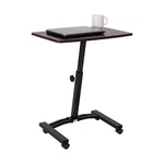 Seville Classics Airlift Height Adjustable Mobile Laptop Computer Desk Cart. Fixed Price $54.99.