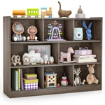 Kotek Toy Storage Organizer 8 Cubby Kids Bookshelf Wooden 4-TIER Bookcase. Fixed Price $179.30.