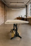 Hamilton Mfg Co Antique Industrial Steel Drafting Table Charles Bruning 1937. Fixed Price $3199.99.
