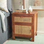 Safavieh Dave 1-DRAWER Door Nightstand Natural. Fixed Price $193.77.
