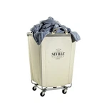Seville Classics Large Commercial Heavy Duty Rolling Steel Frame Laundry Hamper. Fixed Price $84.49.