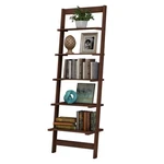 Lavish Home 5-TIER Ladder Shelf 50-INCH Narrow Wooden Bookcase For Living Room. Fixed Price $88.49.