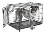 Midwest Homes Icrate 36IN Double Door Folding Dog Divider Leak-proof Tray. Fixed Price $83.59.