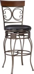 Big & Tall Dark Bronze Barstool - Stylish Comfort Any Height. Fixed Price $190.99.