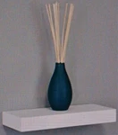 Kiera Grace FN002921INT Stockholm Maine Floating Wall Shelf White 12". Fixed Price $18.14.