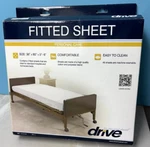 Drive Medical 15030HBL Hospital Bed Fitted Sheets 36" X 80" 5"-6" Nib. Fixed Price $18.00.