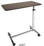 Lumex Overbed Table For Dining, Reading, Writing, Using Laptop Food Cart Tv Tray. Fixed Price $79.99.